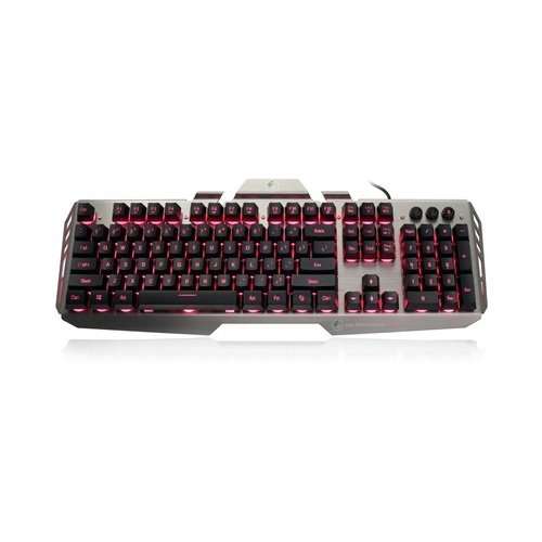 Iogear Hver Aluminum Gaming Keybrd-blk/gry (GKB704LBK)