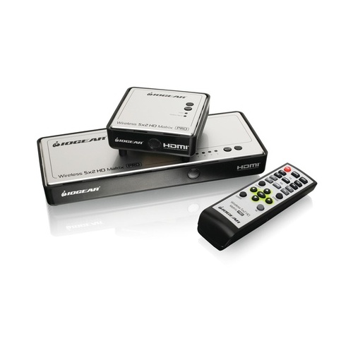 Iogear Long Range Wireless 5 X 2 Hd Matrix Pro (GWHDMS52MB)