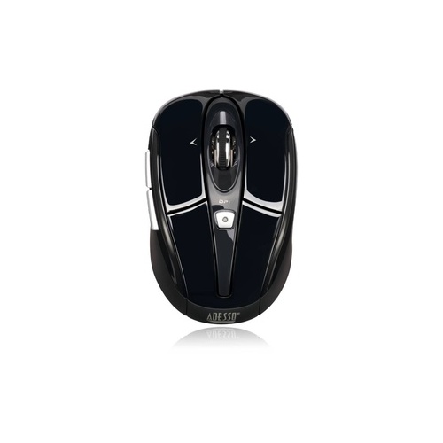 Adesso Black Wireless Programmable Mini Mouse (IMOUSES60B)