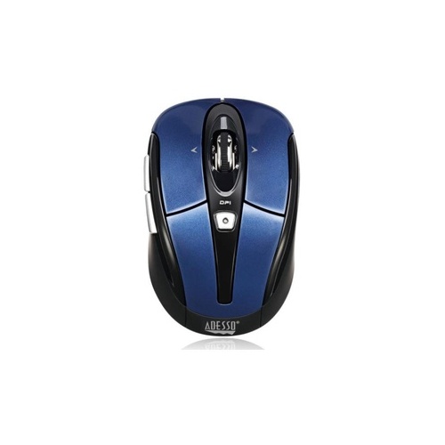 Adesso Blue Wireless Programmable Mini Mouse (IMOUSES60L)