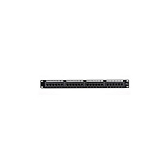 Black Box Cat5e Patch Panel, Punchdown - 1u, Unshielded, 24-port (JPM5E24A) Black Box Cat5e Patch Panel, Punchdown - 1u, Unshielded, 24-port (JPM5E24A)