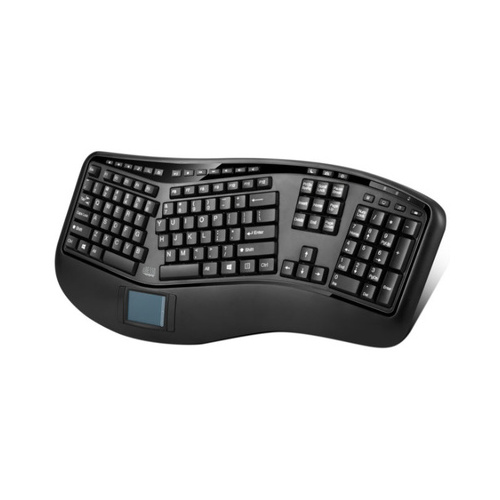 Adesso Wireless Tru-form Ergo Touchpad Keyboard (WKB-4500UB)