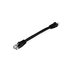 Monoprice Cat6 Utp Cable_ 6-inch Black (7498)