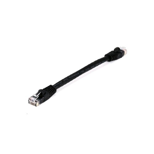 Monoprice Cat6 Utp Cable_ 6-inch Black (7498)