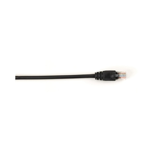 Black Box Cat6 250-mhz Molded Snagless Stranded Ethernet Patch Cable-unshielded(utp),cm Pvc(rj45 M/m),black,6-ft.(1.8-m),25-pack (CAT6PC-006-BK-25PAK)