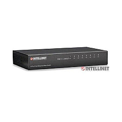 Intellinet 8 Port 10/100 Desktop Metal Switch (523318)