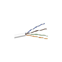 Belkin Taa Cat5e Solid Bulk Cable,4pr;24awg; 1 (TAA504-1000WH-P) Belkin Taa Cat5e Solid Bulk Cable,4pr;24awg; 1 (TAA504-1000WH-P)