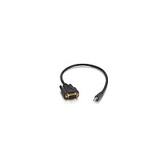 C2G 1.5ft Db9 Male To 3.5 Adapter Bk (02444) C2G 1.5ft Db9 Male To 3.5 Adapter Bk (02444)