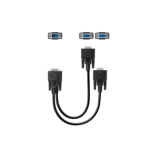 Belkin Belkin Vga Hd15-m To (2) Vga Hd15-f (F2CM038B01)