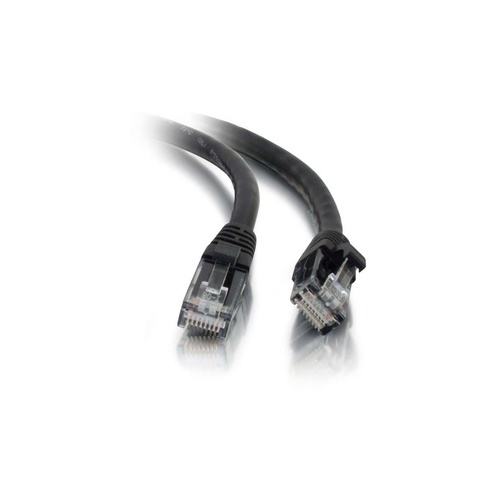 C2G 20ft Cat5e Snagless Ethernet Cable-black (00407)