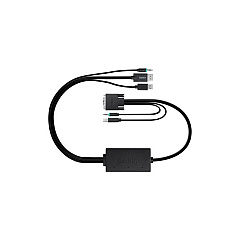 Belkin Displayport To Dvi Skvm Cable Kit, 6ft (F1D9017B06)