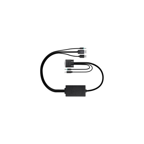 Belkin Displayport To Dvi Skvm Cable Kit, 10ft (F1D9017B10)