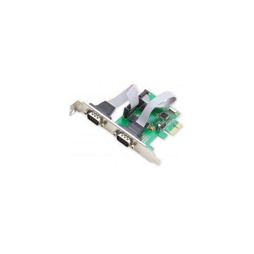 Syba Multimedia Pcie 2x Port Serial Db9 Card, Wch Ch382 (SIPEX15037)