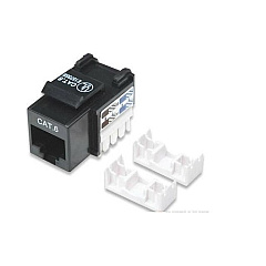 Intellinet Cat6 Black Keystone Jack Utp (210720)