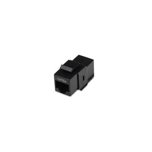 Intellinet Cat5e Black Keystone Jack Coupler (504775)