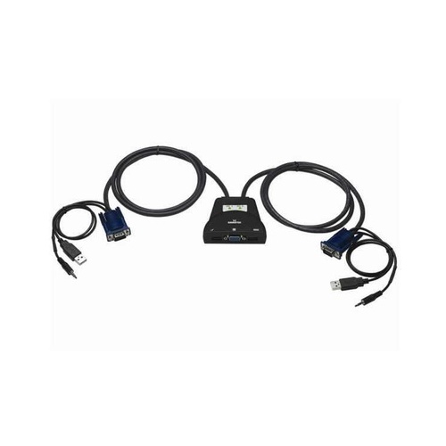 Manhattan - Strategic Manhattan 2-port Mini Kvm Switch (151245)