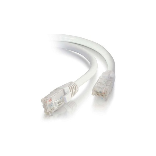C2G 35ft Cat5e Snagless Utp Cbl-wht (00491)