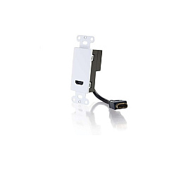 C2G Hdmi Pass Through Wall Plate - White (41043) C2G Hdmi Pass Through Wall Plate - White (41043)