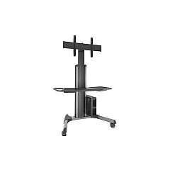 Chief Manufacturing Large Fusion Cart Manual Adjustable, Slv (LPAUS)