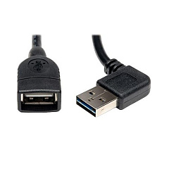 Tripp Lite 18in Reversible Usb Cable Right Angle-a (UR02418NRA)