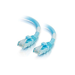 C2G 4ft Cat6a Snagless Ethernet Cable-aqua (00760)