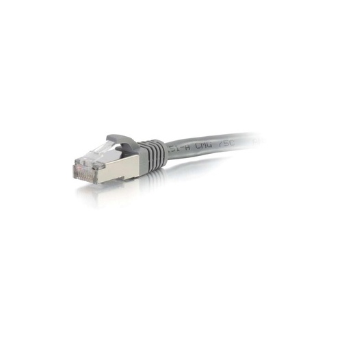 C2G 25ft Cat6 Snagless Stp Cbl-gry (00788)