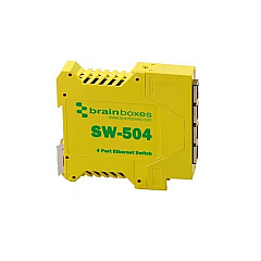Brainboxes Industrial Ethernet 4 Port Switch (SW504) Brainboxes Industrial Ethernet 4 Port Switch (SW504)