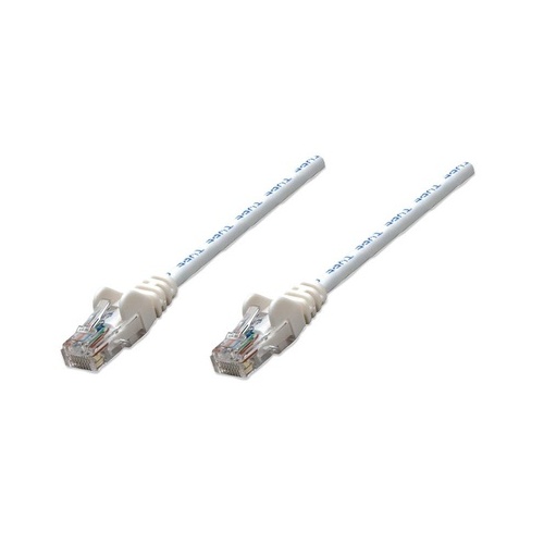 Intellinet 7 Ft White Cat5e Snagless Patch Cable (320689)