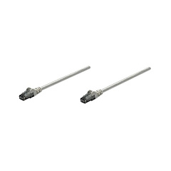 Intellinet 5 Ft Grey Cat6 Snagless Patch Cable (340380)