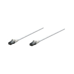 Intellinet 10 Ft White Cat6 Snagless Patch Cable (341974)