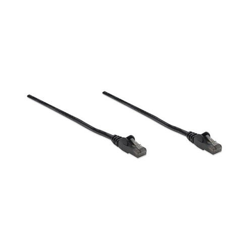 Intellinet 25 Ft Black Cat6 Snagless Patch Cable (342094)