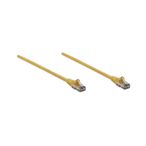 Intellinet 10 Ft Yellow Cat6 Snagless Patch Cable (342377)