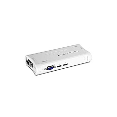 Trendnet 4-port Usb Kvm Switch Kit (include 4 X Kvm Cables) (TK407K)