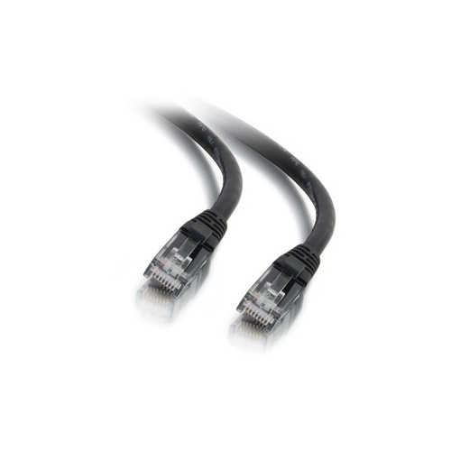 C2G 6in Cat6 Snagless Ethernet Cable-black (00953)
