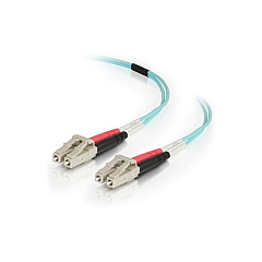 Leviton 9m Lc-lc 50/125 Mm Om4 Fiber Cable (01005)