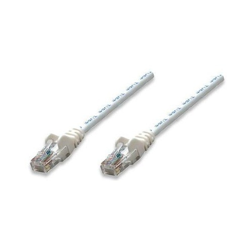Intellinet 100 Ft White Cat5e Snagless Patch Cable (320733)