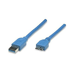 Manhattan - Strategic 6.5 Ft Usb 3.0 A /m Micro-b/ M (325424)
