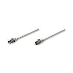 Intellinet 100 Ft Grey Cat6 Snagless Patch Cable (340557)