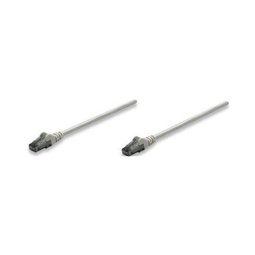 Intellinet 100 Ft Grey Cat6 Snagless Patch Cable (340557)
