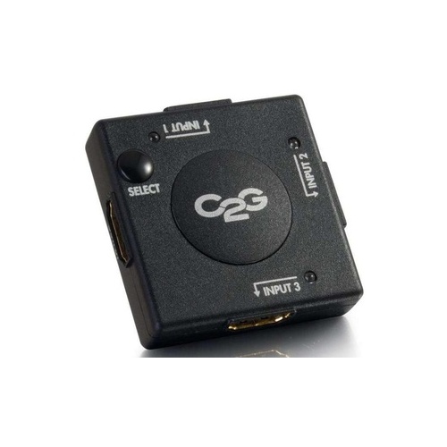 C2G 3 Port Compact Hdmi Switch (40734)