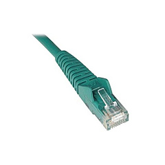 Tripp Lite 1ft Cat6 Snagless Patch Cable M/m Green (N201-001-GN)