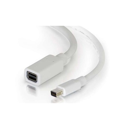 C2G 6ft Mini Displayport Cable M/f Wh (54414)