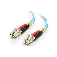 Leviton 8m Lc-lc 10gb 50/125 Mm Om3 Fiber Cable (01114)