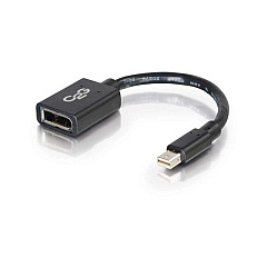 C2G 6in Mini Displayport M To Dp F Bk (54303) C2G 6in Mini Displayport M To Dp F Bk (54303)