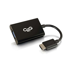 C2G Hdmi To Vga Adapter With Stereo Audio (41351) C2G Hdmi To Vga Adapter With Stereo Audio (41351)