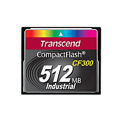 Transcend 512mb Compact Flash Card (TS512MCF300)