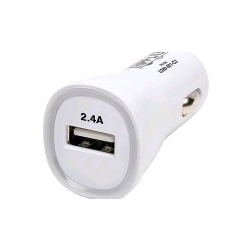 Tripp Lite Usb Tablet/phone Car Charger 5v 2.4a/12w (U280-001-C2)