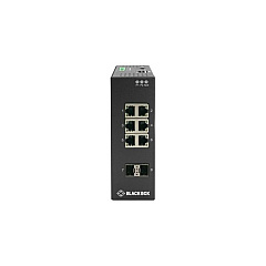 Black Box Gigabit Ethernet Extreme Temperature Managed Switch(6)10/100/1000-mbps Copper Rj45,(2)100/1000-mbps Sfp,gsa,taa (LIG1082A) Black Box Gigabit Ethernet Extreme Temperature Managed Switch(6)10/100/1000-mbps Copper Rj45,(2)100/1000-mbps Sfp,gsa,taa (LIG1082A)