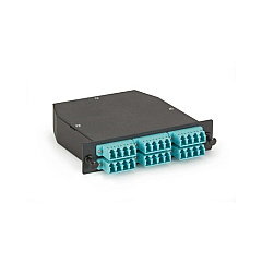 Black Box Mtp Om3 Fiber Optic Lgx Cassette - (1) Mtp 24 To (24) Lc Type A, Gsa, Taa (FOCA20M3-1MP24-24LC) Black Box Mtp Om3 Fiber Optic Lgx Cassette - (1) Mtp 24 To (24) Lc Type A, Gsa, Taa (FOCA20M3-1MP24-24LC)