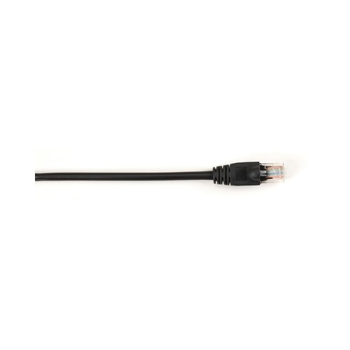 Black Box Cat5e 100-mhz Molded Snagless Stranded Ethernet Patch Cable Unshielded(utp),cm Pvc(rj45 M/m),black,1-ft.(0.3-m),25-pack (CAT5EPC-001-BK-25PAK)